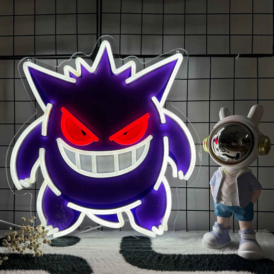 Néon LED Ectoplasma – Décoration Pokemon