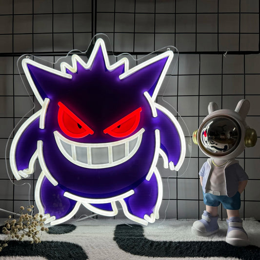 Néon LED Ectoplasma – Décoration Pokemon